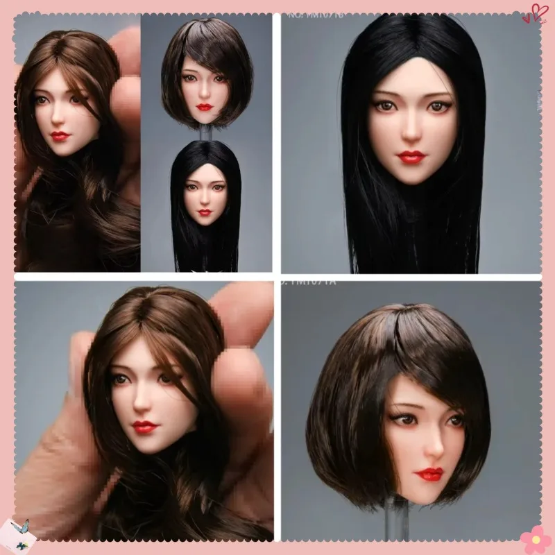 

YMTOYS YMT071 1/6 Scale Female Leilei Head Sculpt Carving Model Fit 12'' TBL PH Soldier Action Figure Body Dolls Props