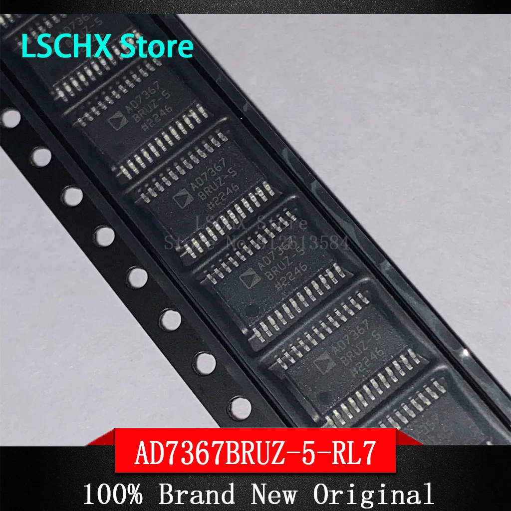 2PCS AD7367BRUZ-5-RL7 AD7367BRUZ-RL7 AD7366BRUZ-5 AD7366BRUZ-RL7 IC ADC 14BIT SAR 24TSSOP New Original Spot Stock