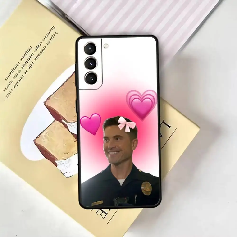 Tim Bradford Rookied telefoonhoesje voor Samsung GalaxyA13,21s,22,31,32,52,53,71,72,73, zachte zwarte cover