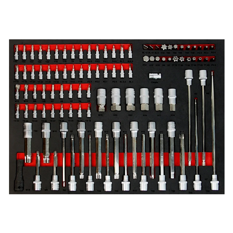 2022 Hot Sale 7 Drawer Tools With Tools Cabinet Car Repair Socket Ratchet Wrench Tool Set Germany