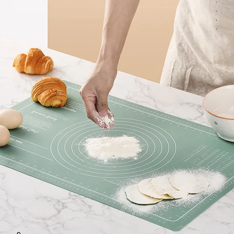 40x50CM Silicone Dough Mat Non-stick Pizza Pies Baking Kneading Pad Kitchen Dumplings Pastry Cake Stand Cooking Accessories