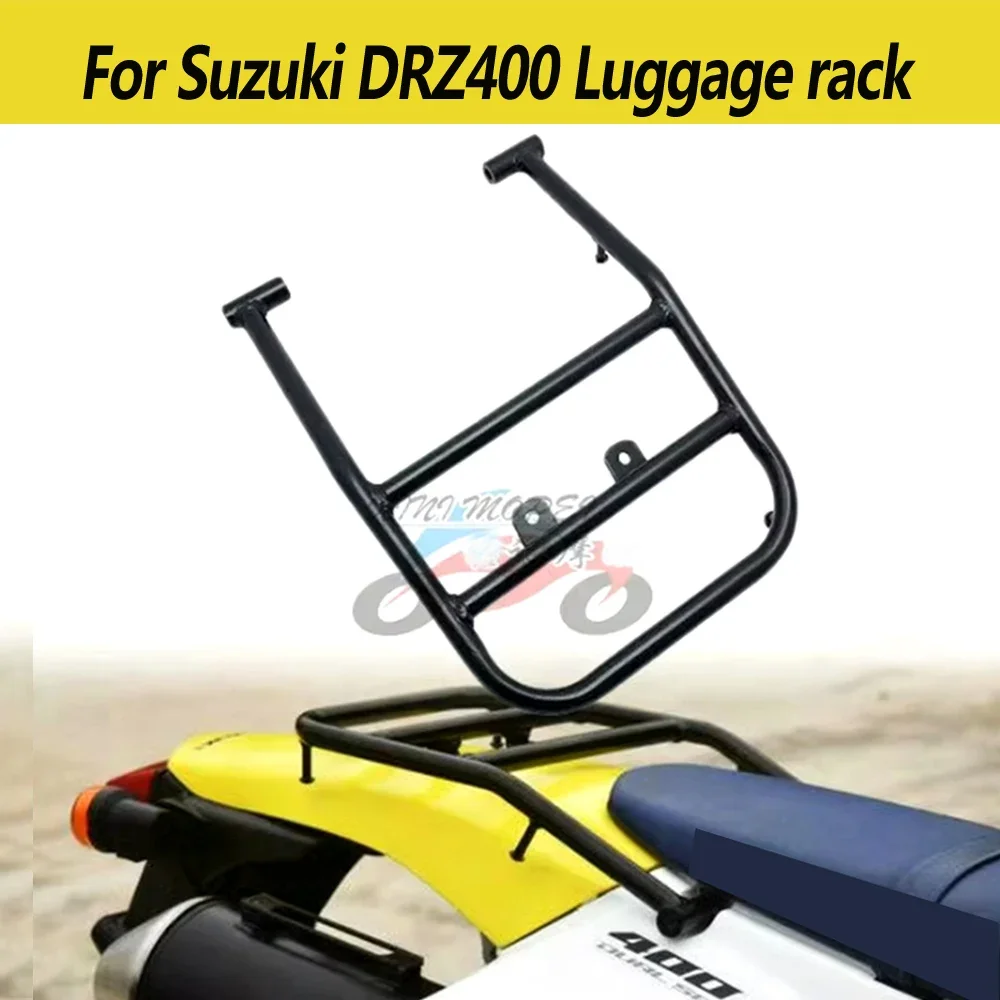 Per Suzuki DRZ-400 E/S/SM 2000-2015 DRZ400 DRZ400E Maniglia Del Motociclo Ala Stile Sedile Posteriore Rack Bagagli Mensola Del Supporto Rack Magazzino