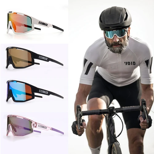 B Bliz gafas de sol polarizadas para ciclismo de montaña, gafas deportivas de moda UV400 para hombre y mujer, gafas para montar en bicicleta de montaña y carretera, gafas con 3 lentes