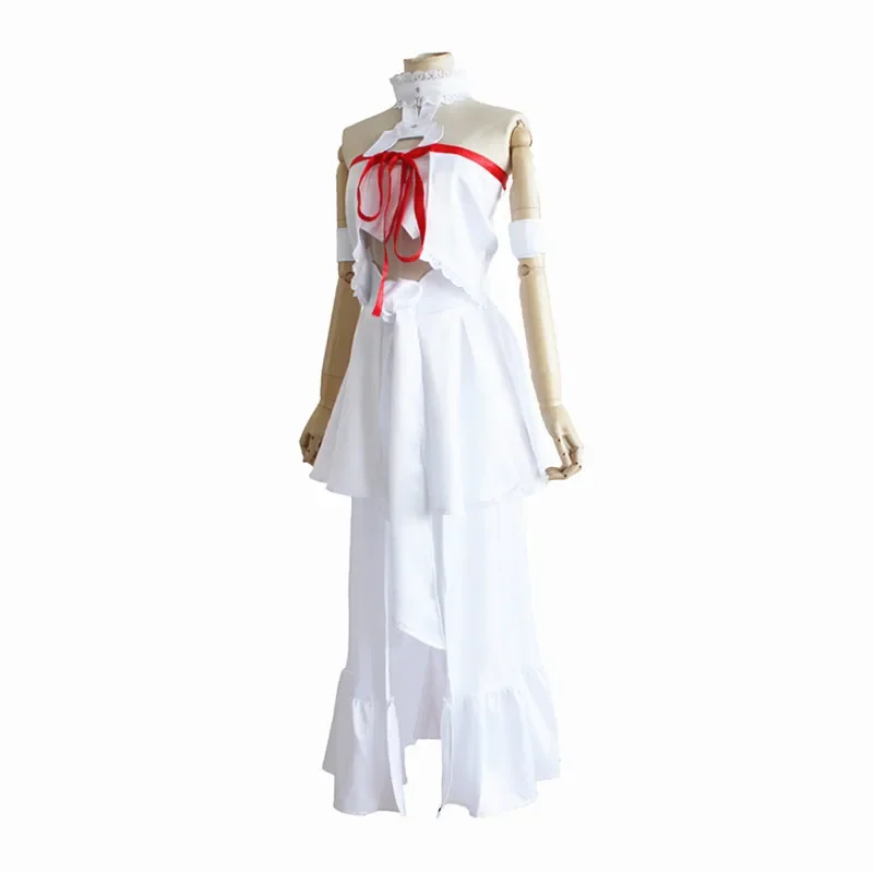 

Unisex Anime Cos Yuuki Asuna Cosplay Costumes Uniform Dress