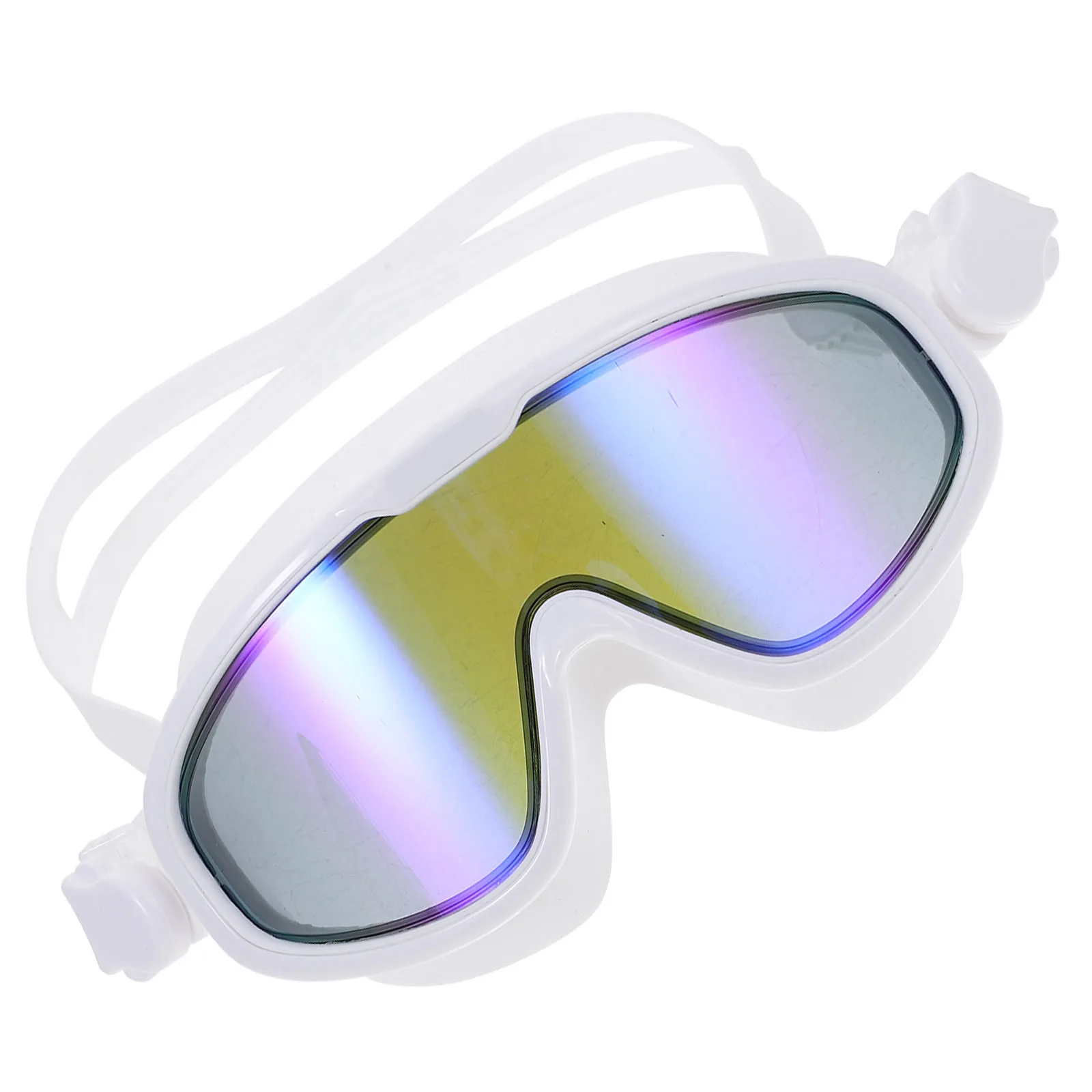 

Red Waterproof Swimming Glasses Goggles Practical Durable Eye Protector Suitable for Swimming Diving Waterproof Glasses