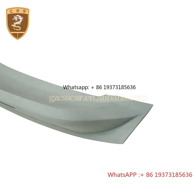 For Porsche 911 991.2 Model Upgrade GT3 Fiberglass Rear Ducktail Spoiler Wing