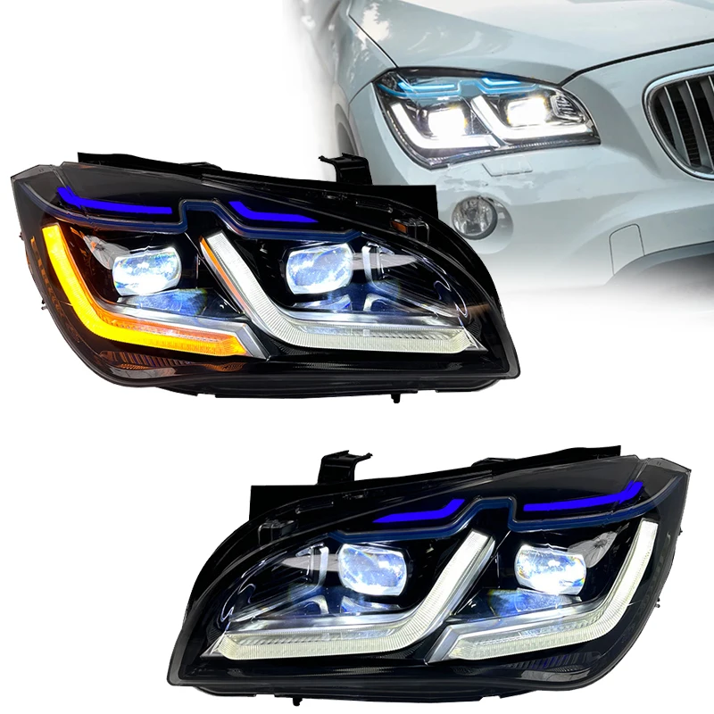 Car Lights for BMW X1 E84 LED Headlight 2010-2015 Head Lamp Drl Projector Lens Automotive Accessories