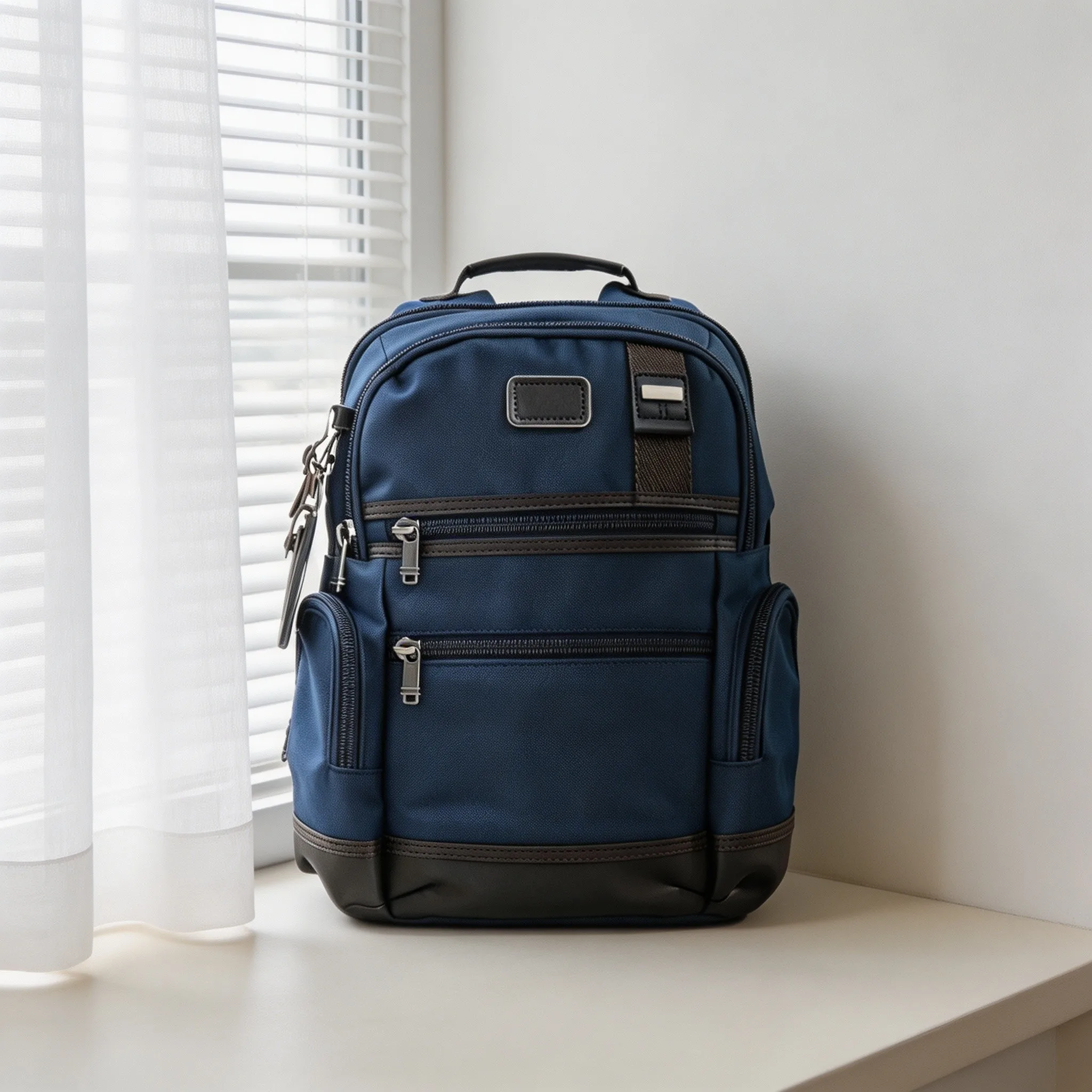 Men Large‑Capacity Business Laptop Backpack, Durable Rucksack for Daily Commute & Business Trip