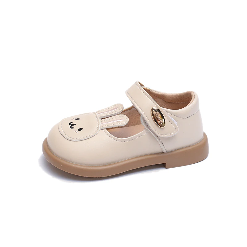 Zapatos informales con parche de conejo y zanahoria para niños, zapatillas antideslizantes con cierre de velcro, transpirables, novedad de primavera, 2023