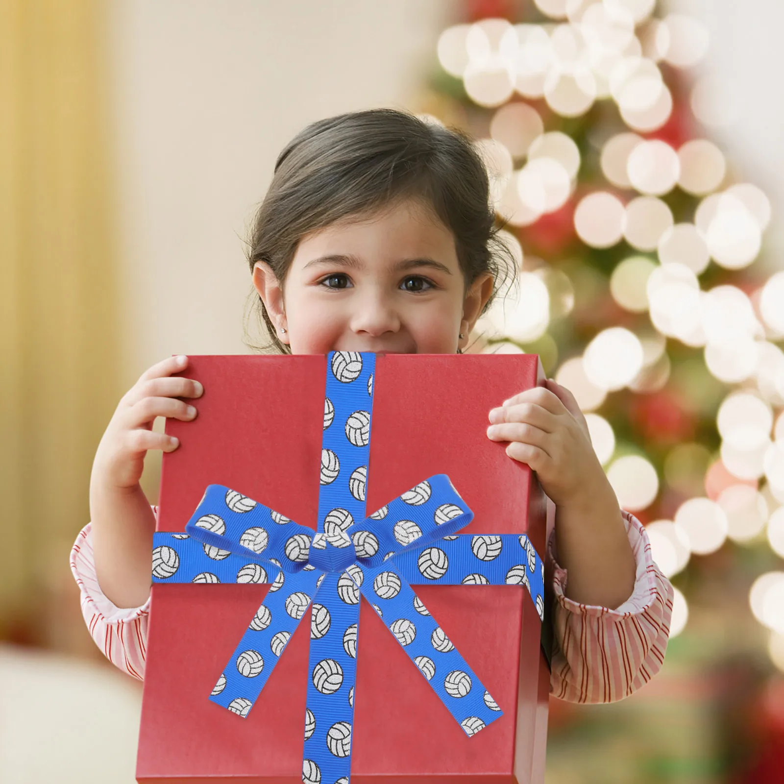 

5 Yards Spool Sports Style Elastic Ribbon Crafting Dark Green Polyester Hair Clamp DIY Gift Wrapping Multi Function Decorative