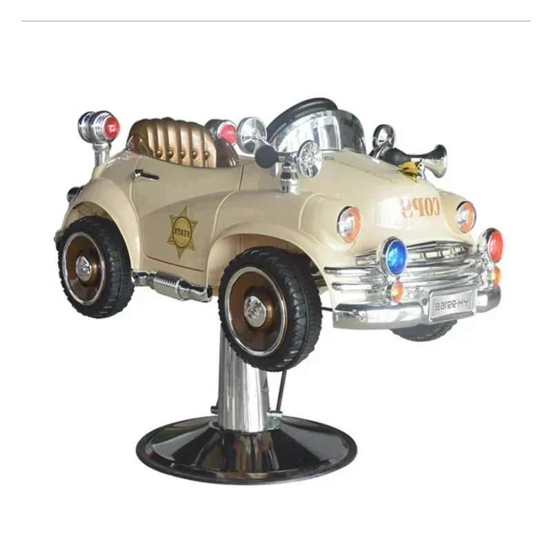 كرسي الحلاق للأطفال الأكثر مبيعًا لرفع تصفيف الشعر، سيارة موسيقى MP3 للأطفال، مقعد قص الشعر، كارتون #2