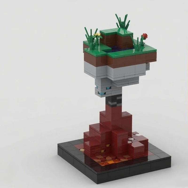 

330 шт. MOC подставка для диорамы Премиум дисплей база DIY модель строительные блоки игрушки на день рождения подарок