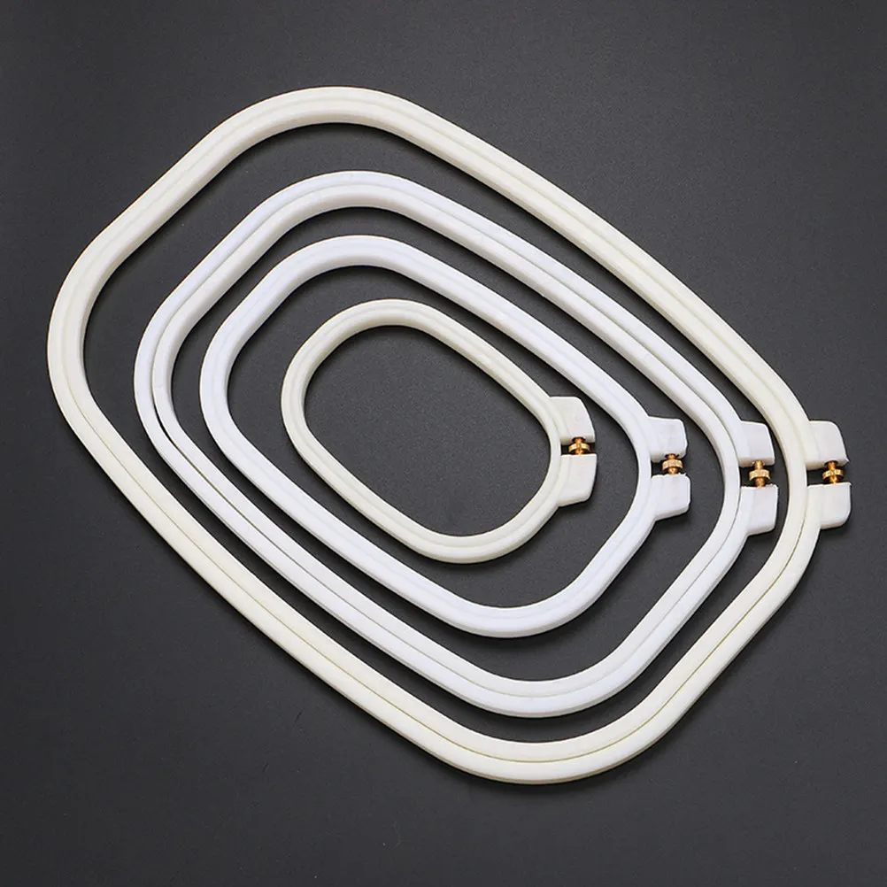 

Набор для вышивания: квадратный пяльцевой каркас 21x31 см, прочный, с медными винтами, регулируемый, для рукоделия и работы с льняной тканью