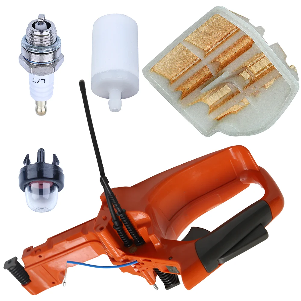 Kit filtro aria candela gruppo serbatoio carburante per Husqvarna 445 450 445E 450E parte sostituire per 525862104 , 544128601 , 577535101