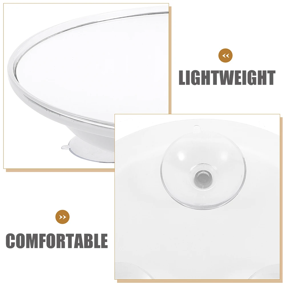 30x Magnifying Suction Cup Mirror Portable Makeup Vanity Round Lightweight Travel Magnifying Mirror 30x