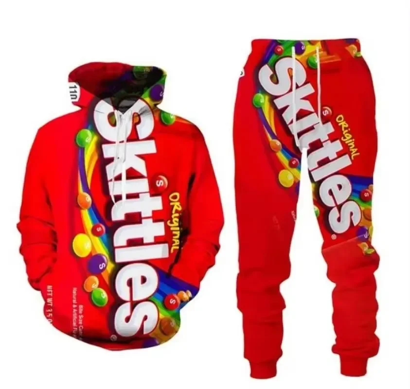 

New Men/Womens Snacks Takis Funny 3D Print Fashion Tracksuits Crewneck hoodie Joggers Pants + Hoodies TZ016