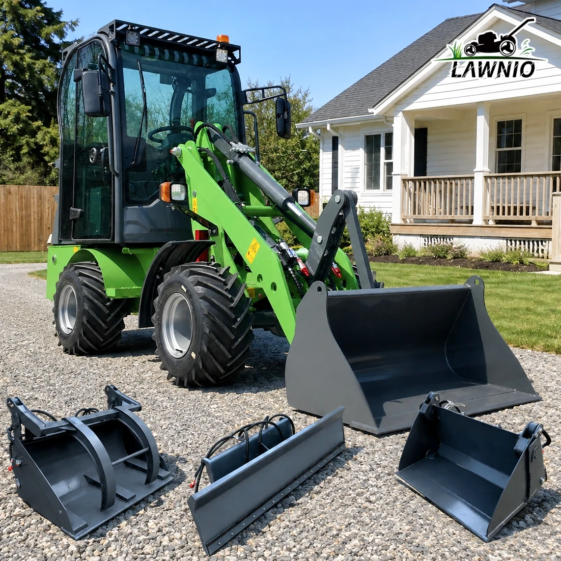 Full Machine Custom Options Electric Loader  Maintenance Free Lead Acid Battery Low Noise for Indoor Use Wheel Loader