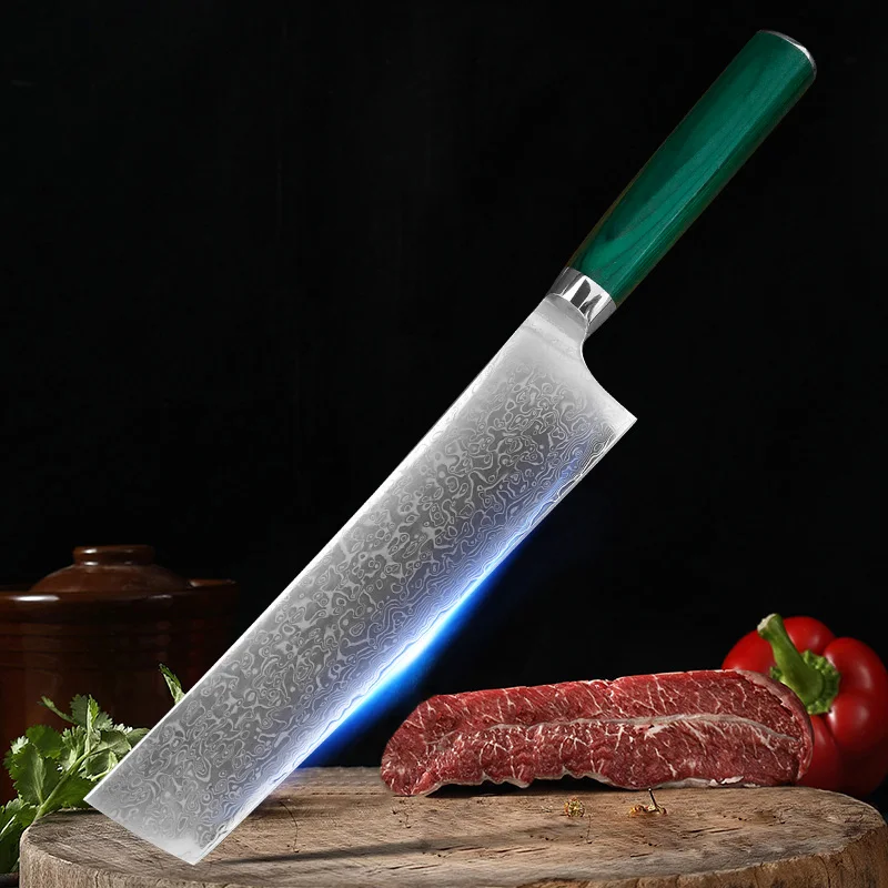 Sharp Damascus Steel Chef Knives 7inch Kitchen Knife Boning Knife Fruit Knife Meat Cutting Cooking Knife Kitchen Accessories