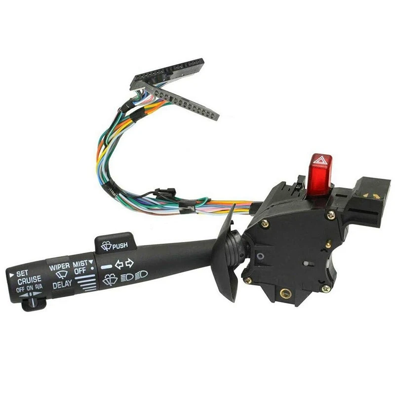 

Multi-Function Combination Switch - Turn Signal, Wiper, Washers, Hazard Switch, Cruise Control - 2330814, 26036312 For Chevy Tah