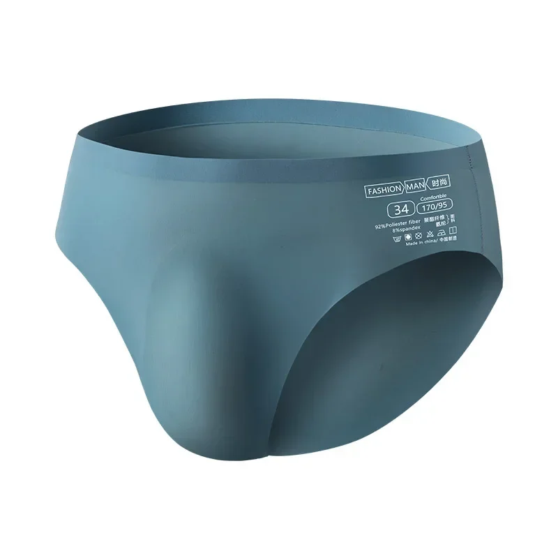 Celana Dalam Sutra Es Pakaian Dalam Seksi Pria Celana Dalam Kantung Tonjolan Mulus Musim Panas Celana Dalam Bersirkulasi Pria Celana Dalam Tanpa Jejak