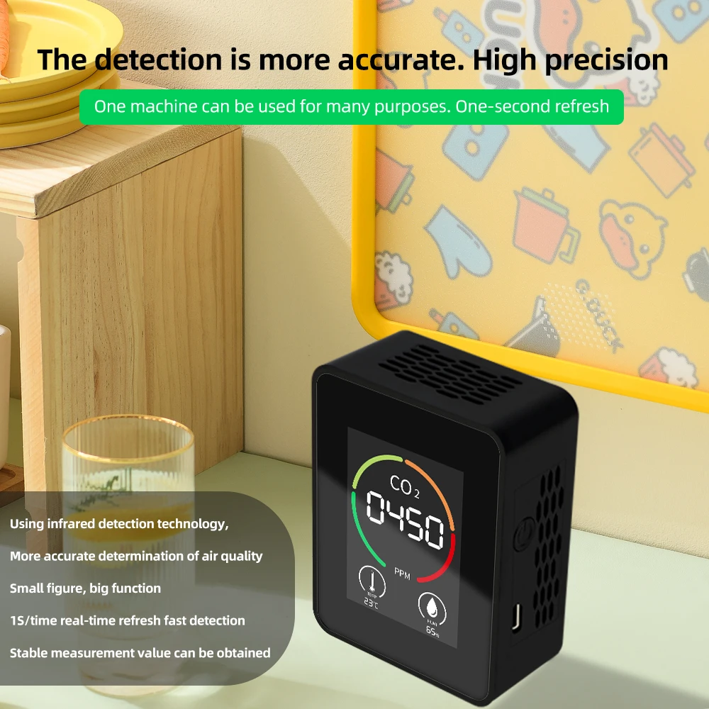 LCD Digital Air Quality Tester - Woodworking Warehouse review and price