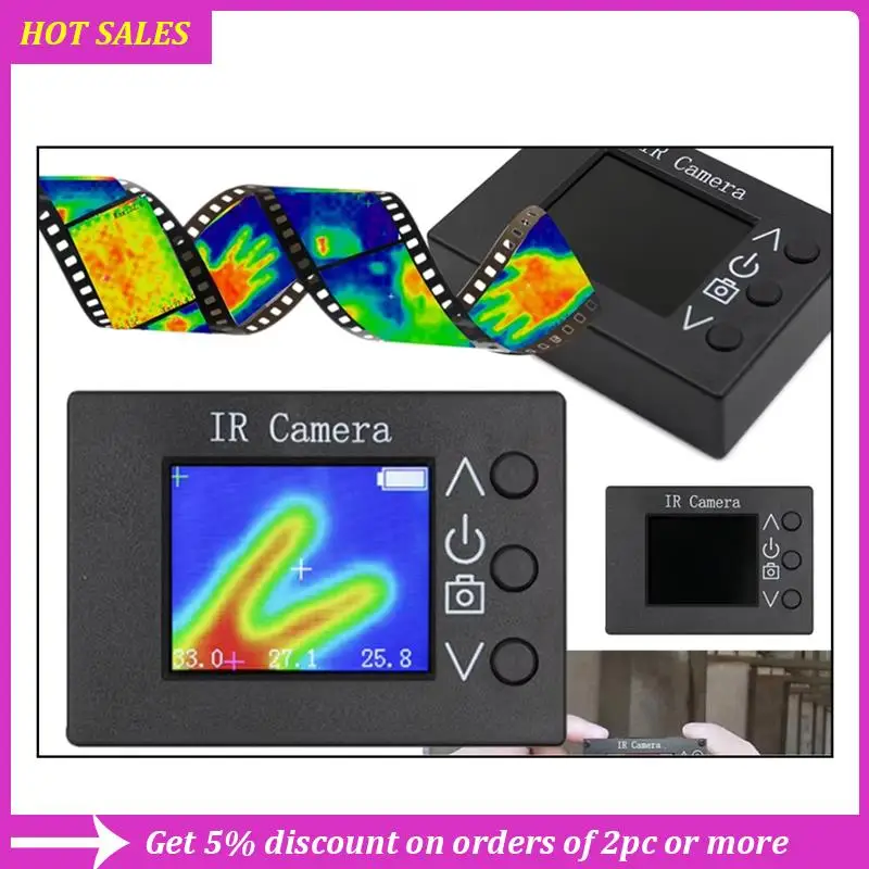 

Portable IR Thermal Imager With 1.8" LCD Screen, 160X128 Resolution, 8Hz Refresh, MLX90640 Sensor For Home Use,Requisite