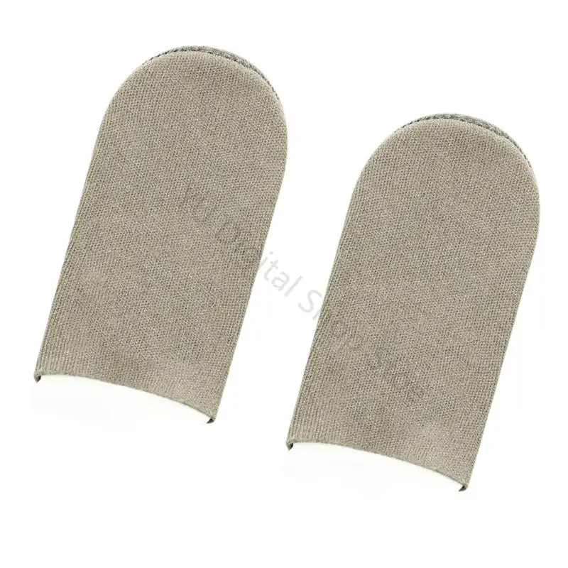 96BA 1 Paar Fingerärmel Daumen Fingerspitzenabdeckung Atmungsaktive Anti-Rutsch-Fingerhandschuhe – Detail 3