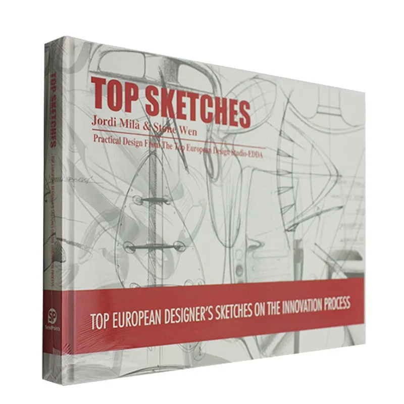 Industrial Design Sketching Tutorial Book Top Sketches Product Design & Drawing Techniques Jordi Milà Stone Wen English Version