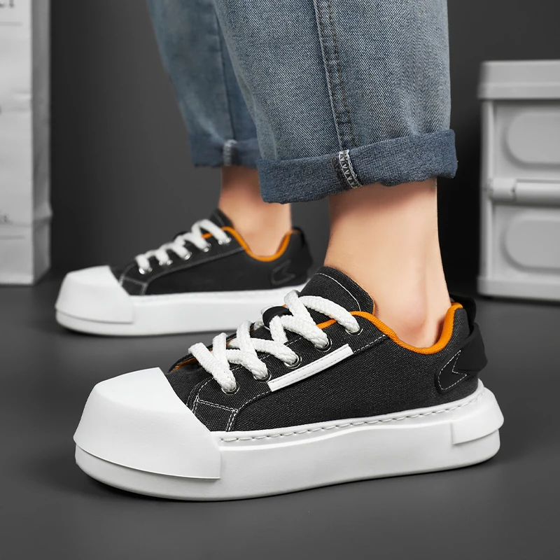 

2025 New Men's Board Shoes,sneakers,skate shoes,Casual Shoes Daily Wear Elegant Outdoor Travel Lightweight Non-Slip Cushioned