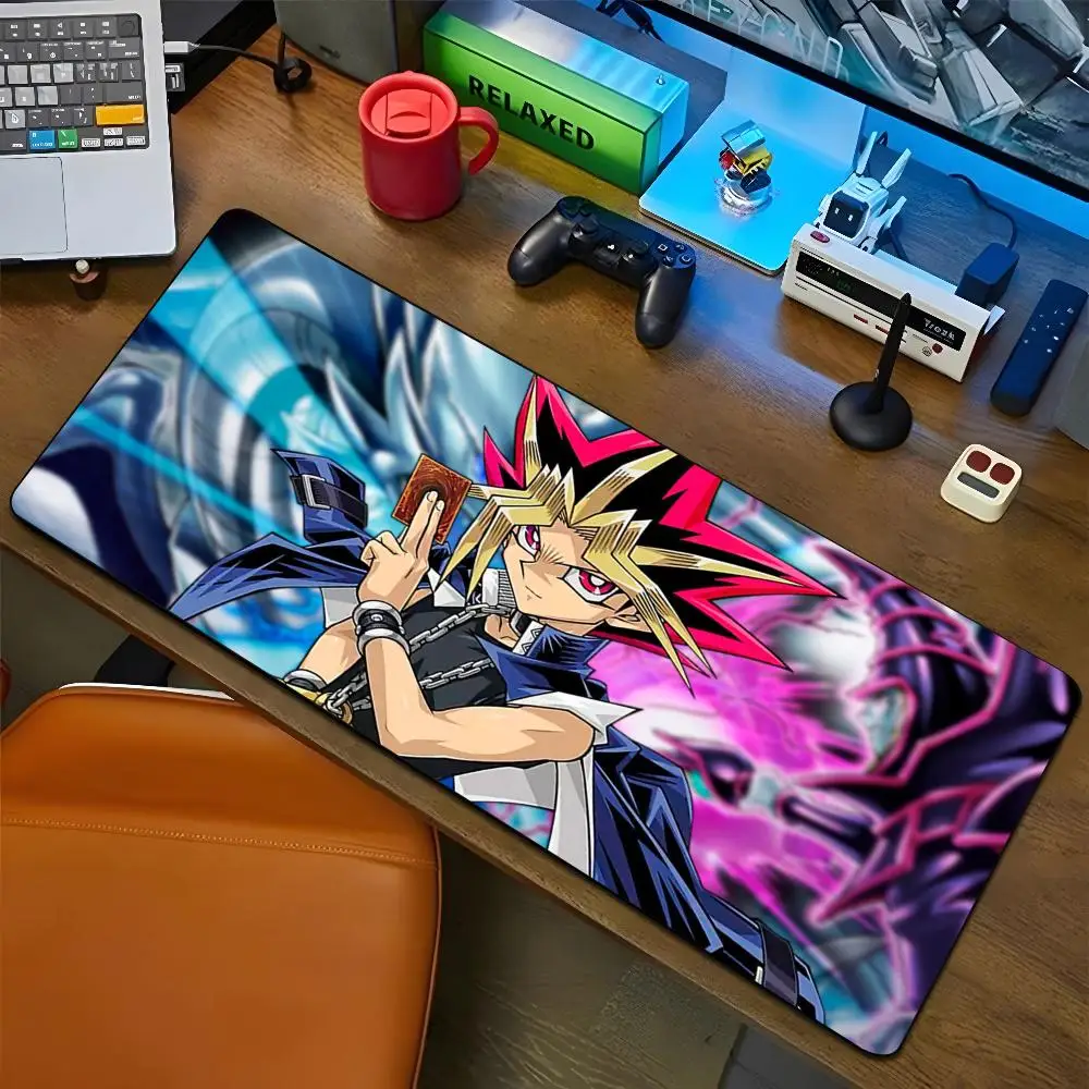 Yu Gi Oh Mouse Pad Cartoon Lockedge Large Gaming Pad Computer Gamer Keyboard Mat Desk Mousepad PC Desk Pad