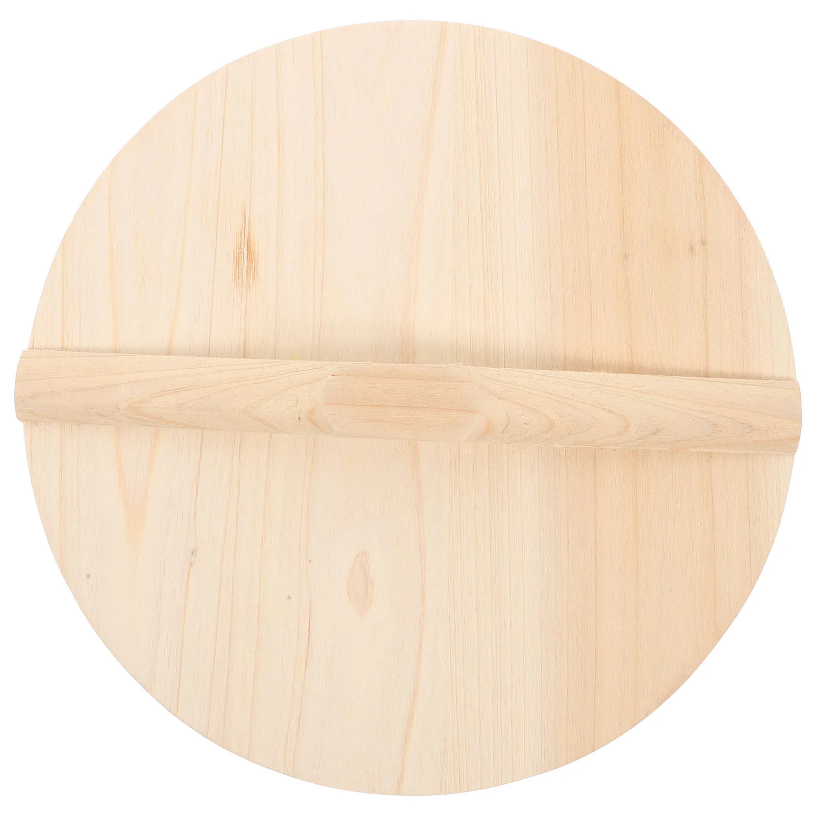 

1pcs Wooden Rice Steamer Replacement For Cooking Seals In Steam Moist Heat Kitchen Essential Wok Pan Wood Lid Wood