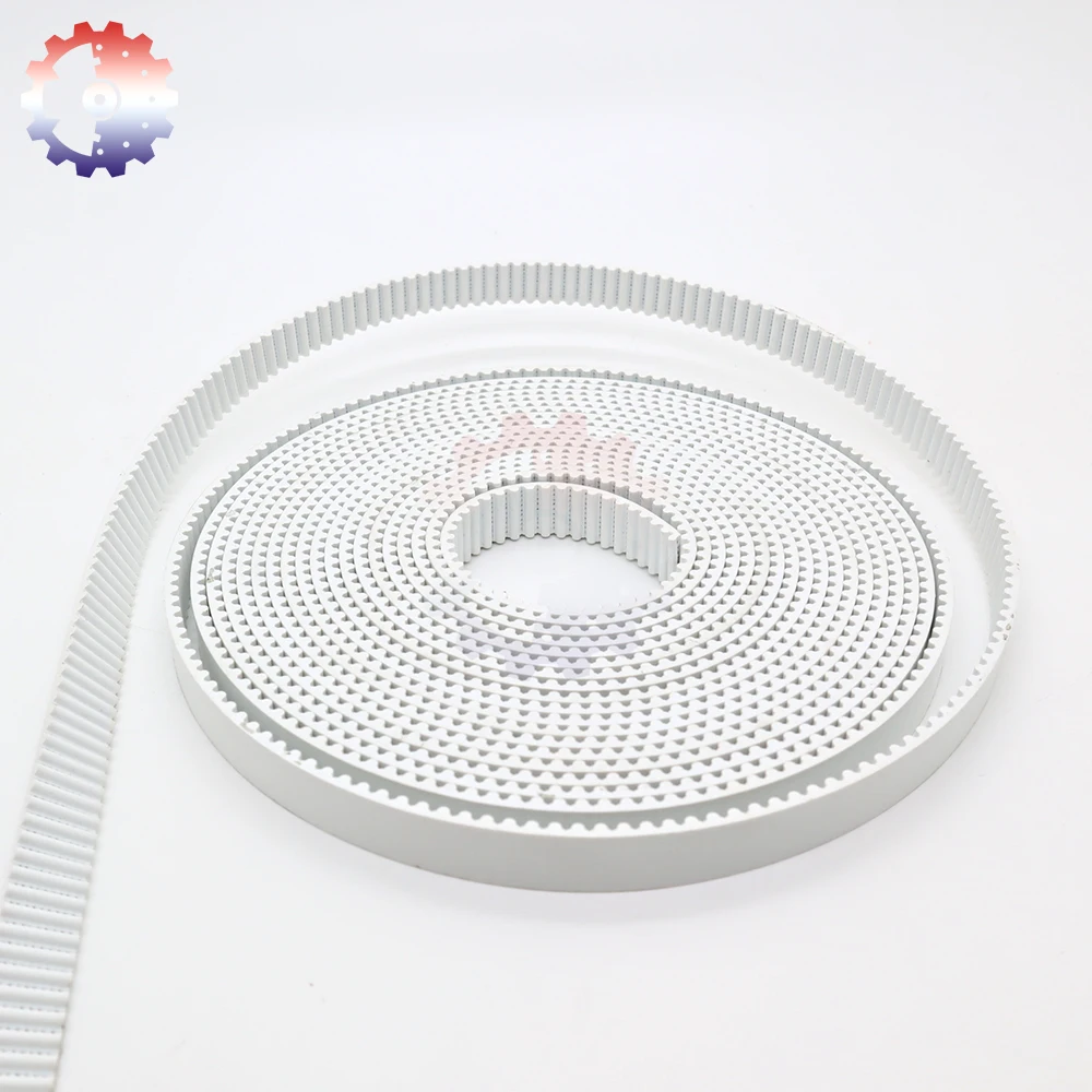 GT2 Open Timing Belt 2GT Polyurethane Steel Core PU Belt Width 5mm 6mm 9mm 2MGT Belt 10mm 15mm 2M Open Belt for 3D Printer Belt