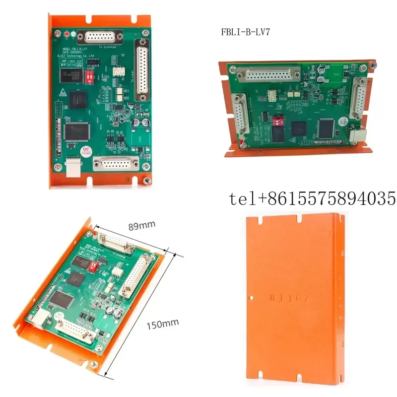 

Hot New BJJCZ Fiber CO2 UV Marking Card EZCAD Software FBLI-B-LV7 Rotation Function Control Card Full Range Support