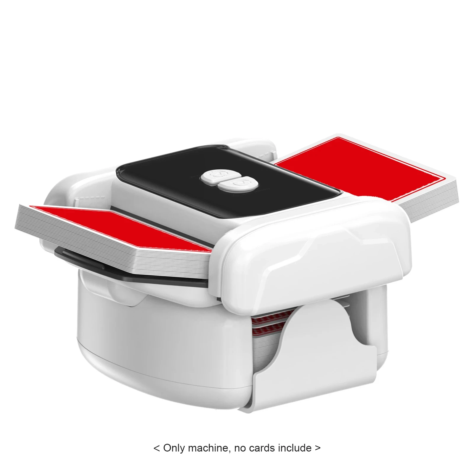 Automatic Card Shuffler 2 Deck Electric Casino Card Shuffler Rechargeable Cordless Poker Machine Card Dealer Machine Type-C Port