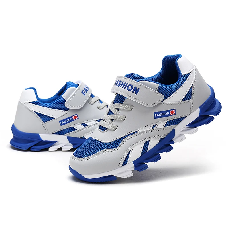 Atmungsaktive Sommer-Sportschuhe für Kinder im Alter von 5 bis 16 Jahren, rutschfester Lauf-Sneaker für Jungen für Kinder, bequeme Schul-Walking-Schuhe – Detail 7