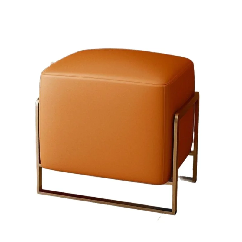 

Home door light luxury makeup stool, shoe stool