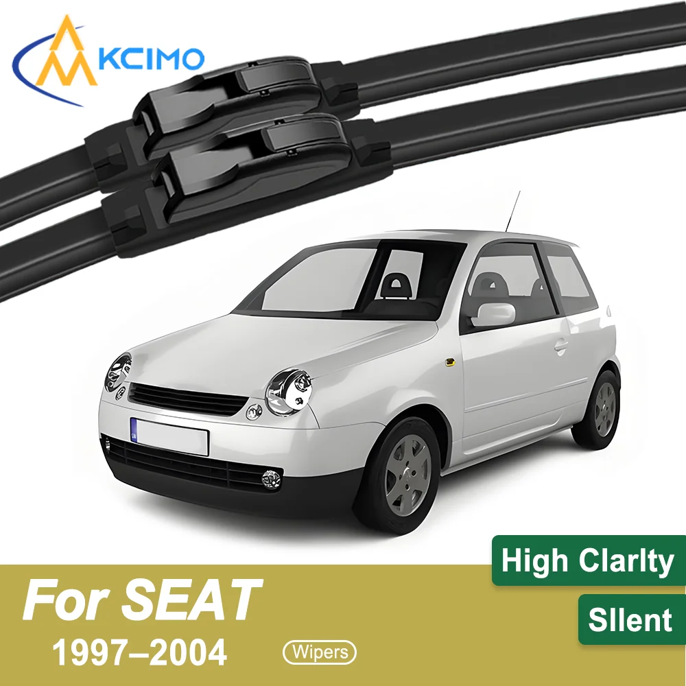 

Max Visibility & Safety 2PCS Wiper Blades for SEAT Arosa 1997–2004 All-Season Performance Easy Install Durable Rubber