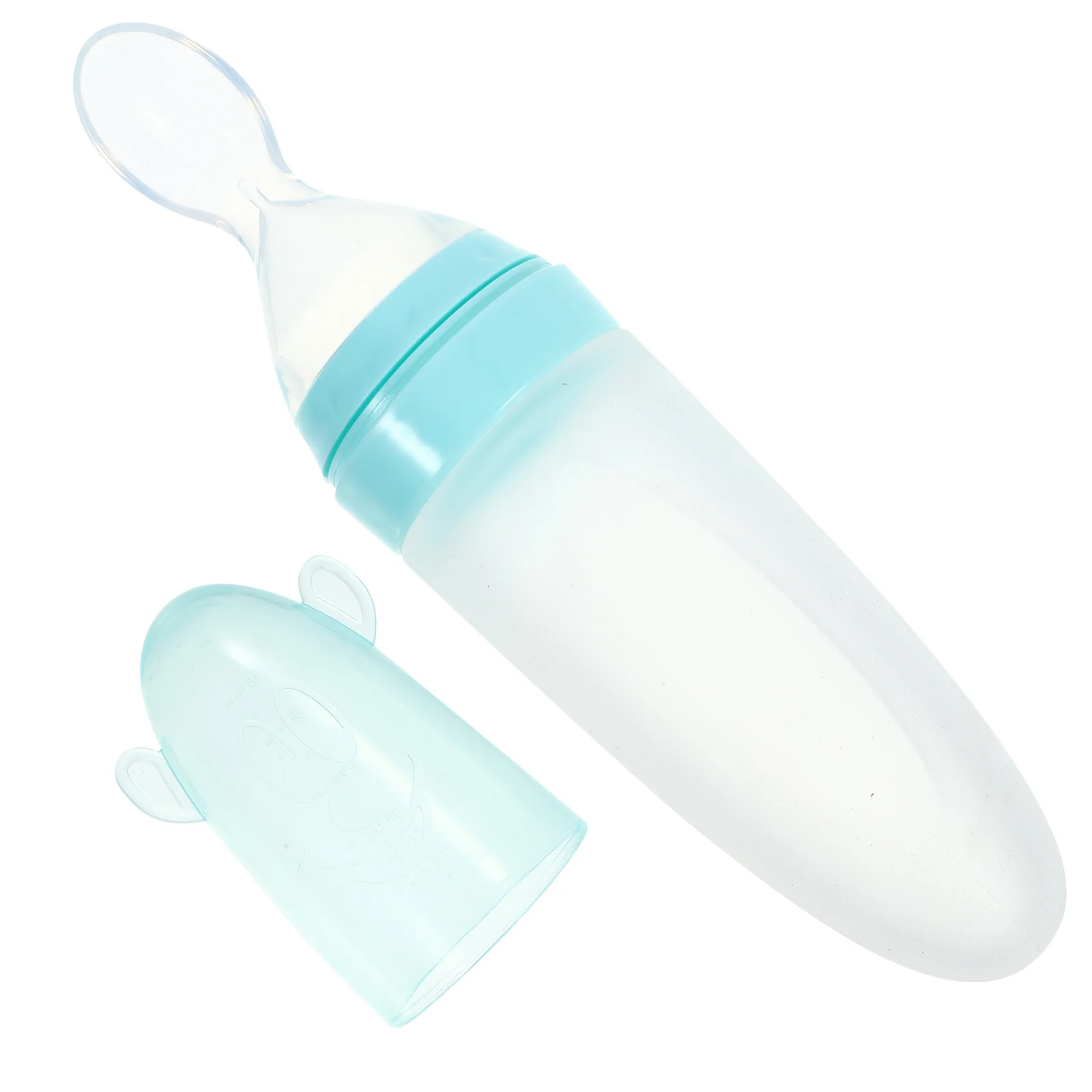 1 قطعة زجاجة معجون الأرز سيليكون الغذاء الصف لينة الطفل الحبوب المغذية ضغط المغذية ل الأرز الحبوب الفاكهة هريس الخضار هريس #5