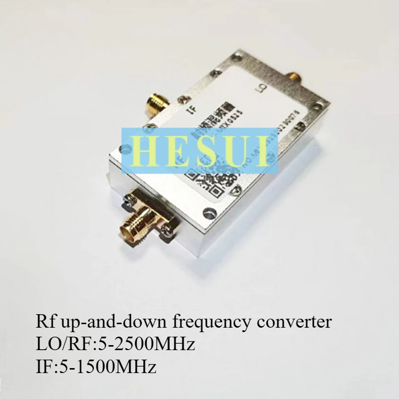 5-2500MHz RF mixer Microwave up-down converter L-band mixer 1.2G 1.5G