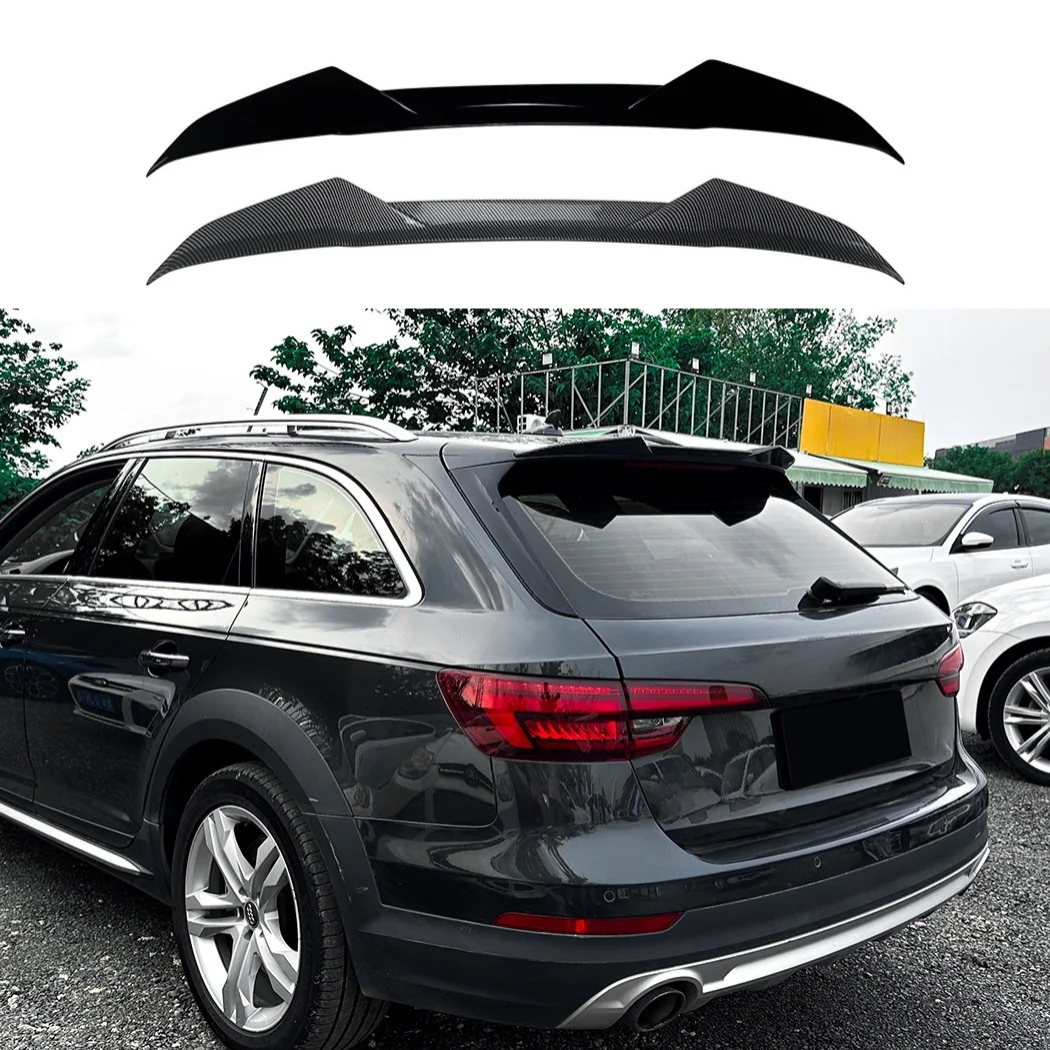 Alerón Trasero Tipo Pico de Pato para Techo de Maletero para Audi A4 B9 Avant Sline 2017-2024, Modificación de Labio de Techo Trasero, Accesorios de Tuning