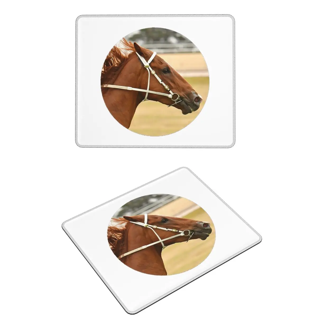 

Horse Racing Action Mouse Pad Computer Keyboard Mouse Mat Gamer PC Laptop Desk Mat Office Accessories Table Mats