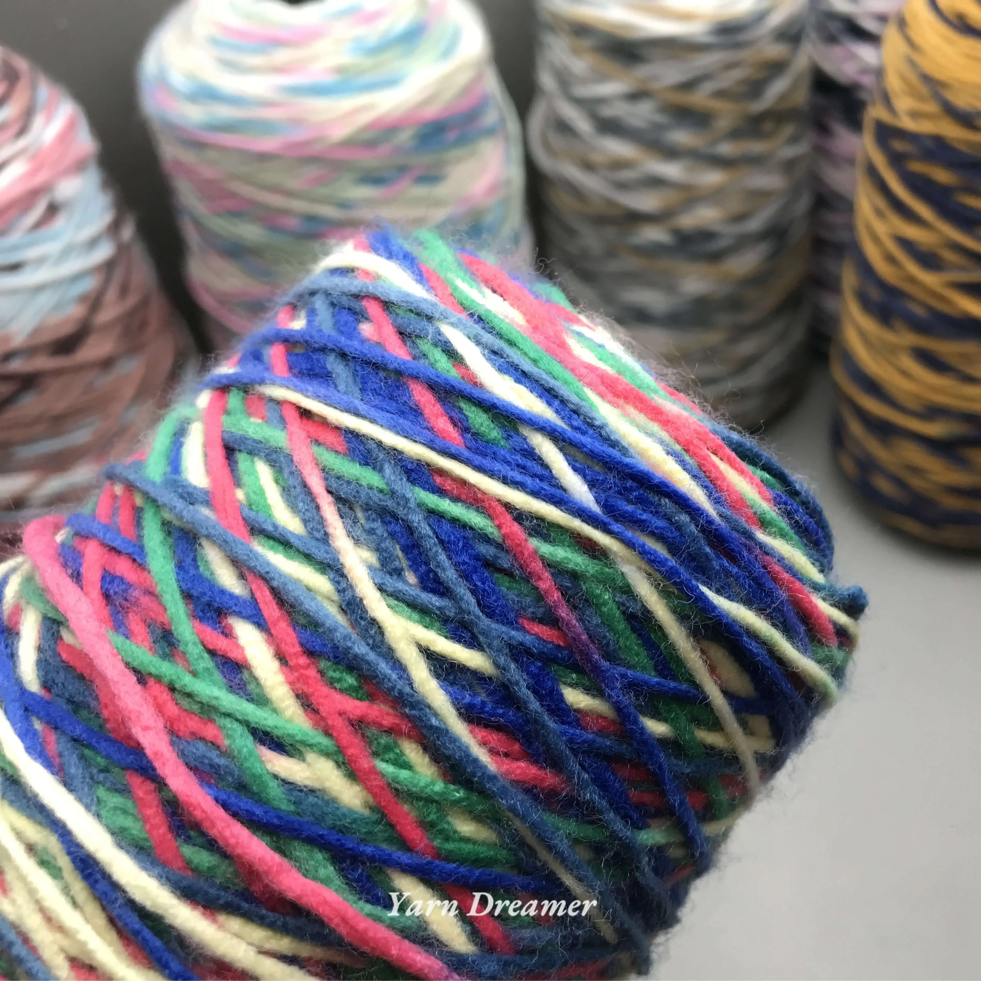 13 Styles Space Dyed Yarn 100g Knitting Yarn Thread Acrylic Gradient yarn chunky knitting thread yarnie