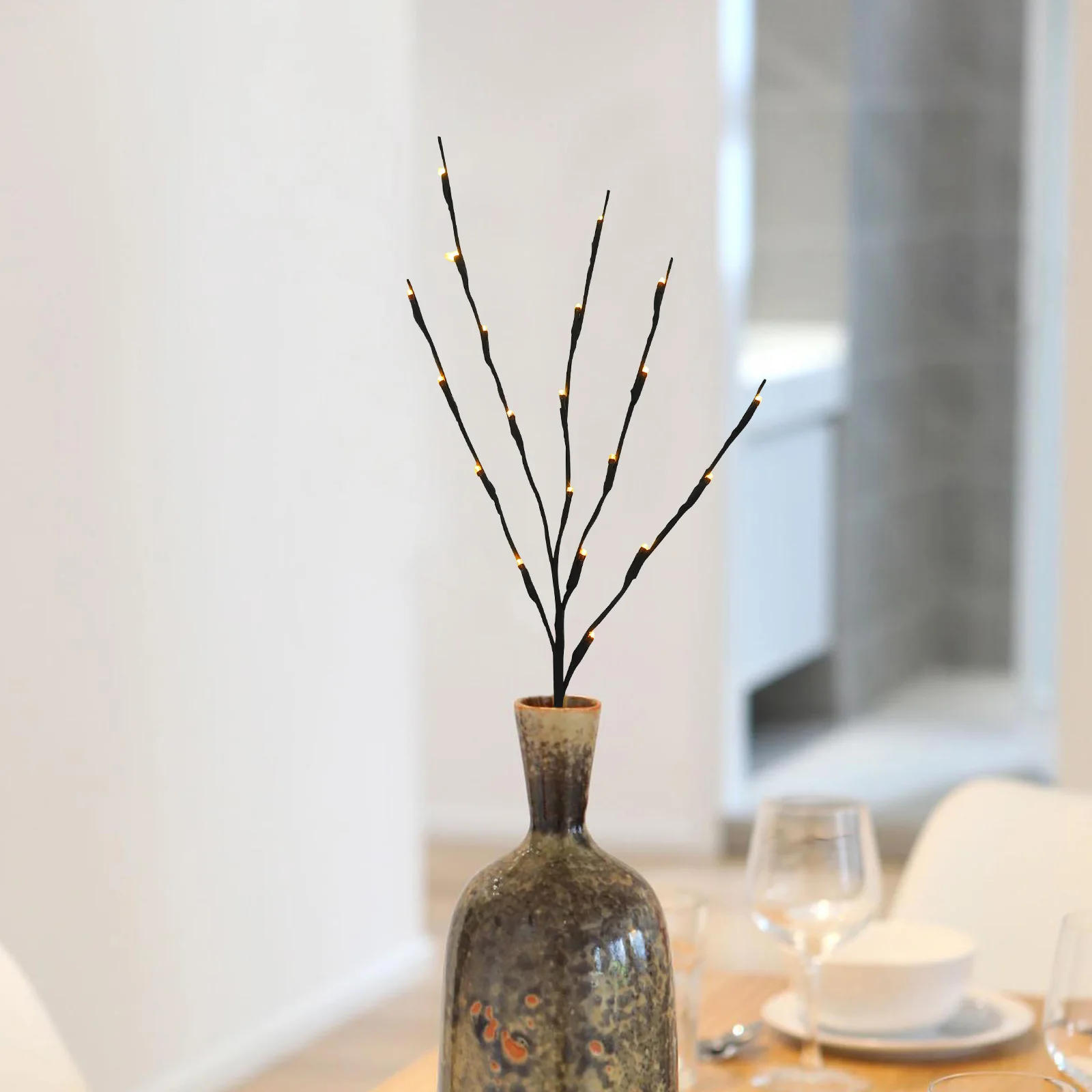 

2pcs Simulation Tree Branches Lamp Led Bonsai Light For Home Decor Indoor Outdoor Warm White Decorative Tree Lights Living Room