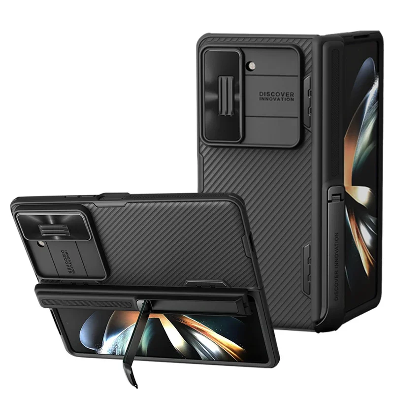 

Чехол для телефона Samsung Galaxy Z Fold 5 Fold5 с держателем для ручек защитный чехол для камеры CamShield Pro Чехол для ручки