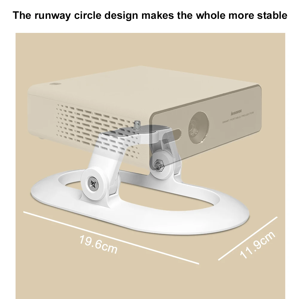 Настольная подставка Jenovox, аксессуары для проектора для M5000 Mini DLP Pro, регулируемый универсальный кронштейн для проекторов, держатель