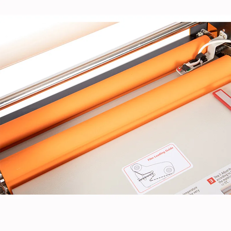 Cold & Hot Laminating Machine FM3510 A3 Photo Film Laminating Machine Cold Plastic Electric Sealing Machine Laminator