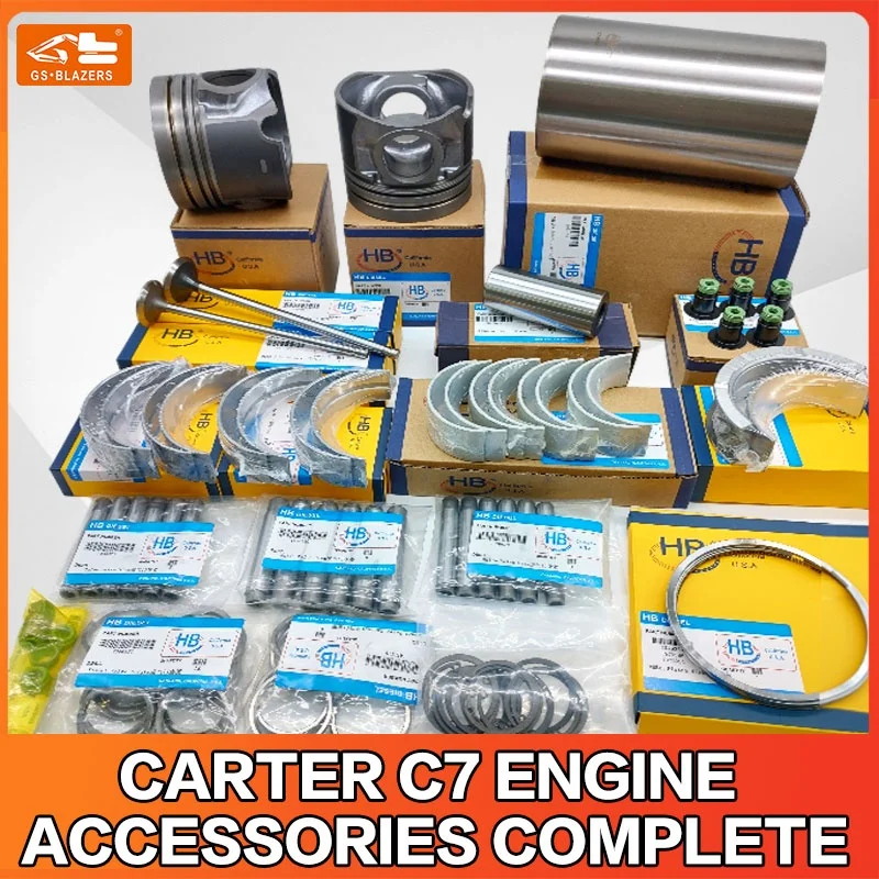 Excavator engine spare parts 3306 3304 3406 C4.4 C6.6 C9.3 C13 C11 C15 liner kit Overhaul Repair kit for caterpillar