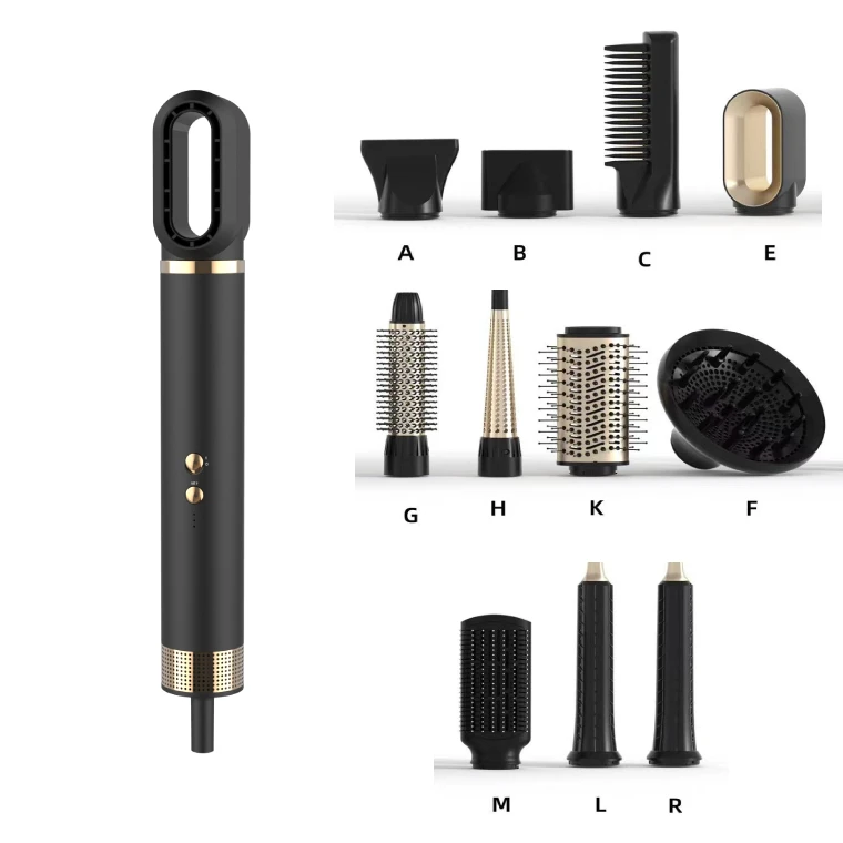 

Умный стайлер для волос 11-в-1: бесщеточный, с NTC-индукцией, отрицательными ионами, автоматический выпрямитель и плойка для завивки, профессиональный стайлер для укладки горячим воздухом