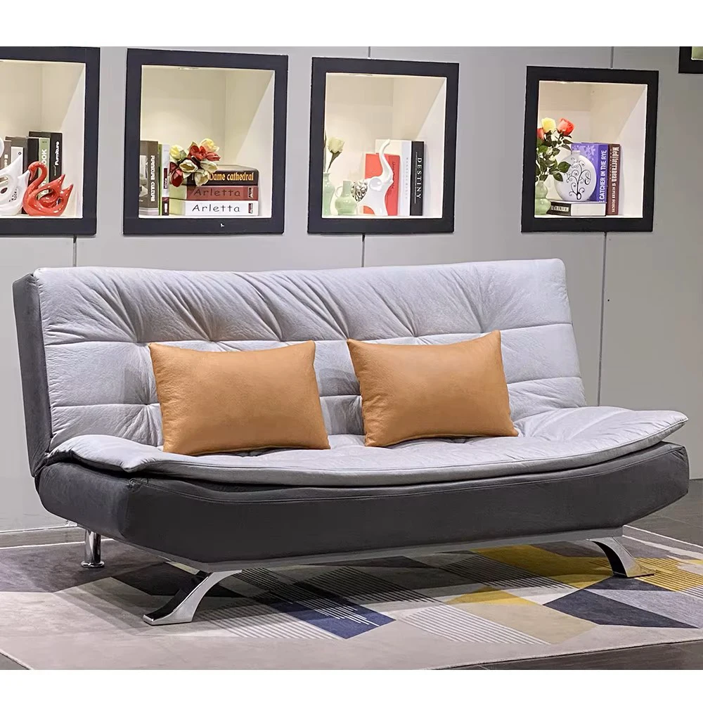 &Single Double Three-person Colorful Leisure Fabric Sofa Bed Cheap Bedroom Furniture Reclinable Set