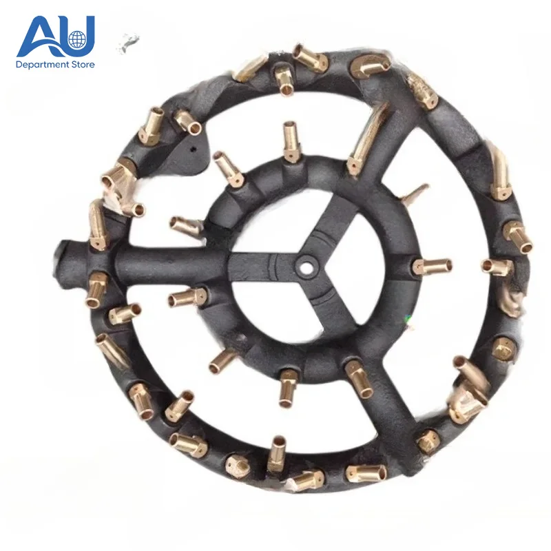 

Jet Gas Burner Propane/Natural Gas Jet Burner Cast Iron Kitchen Burner with 44 Nozzles